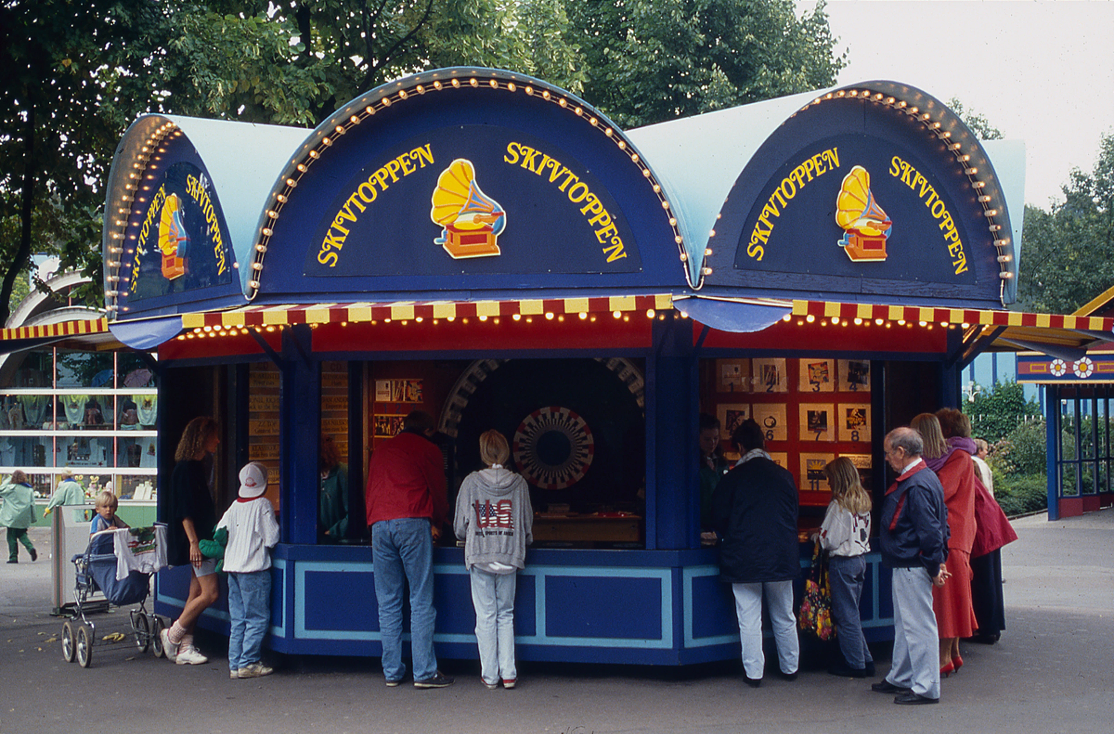 Lyckohjulet Skivtoppen 1992.