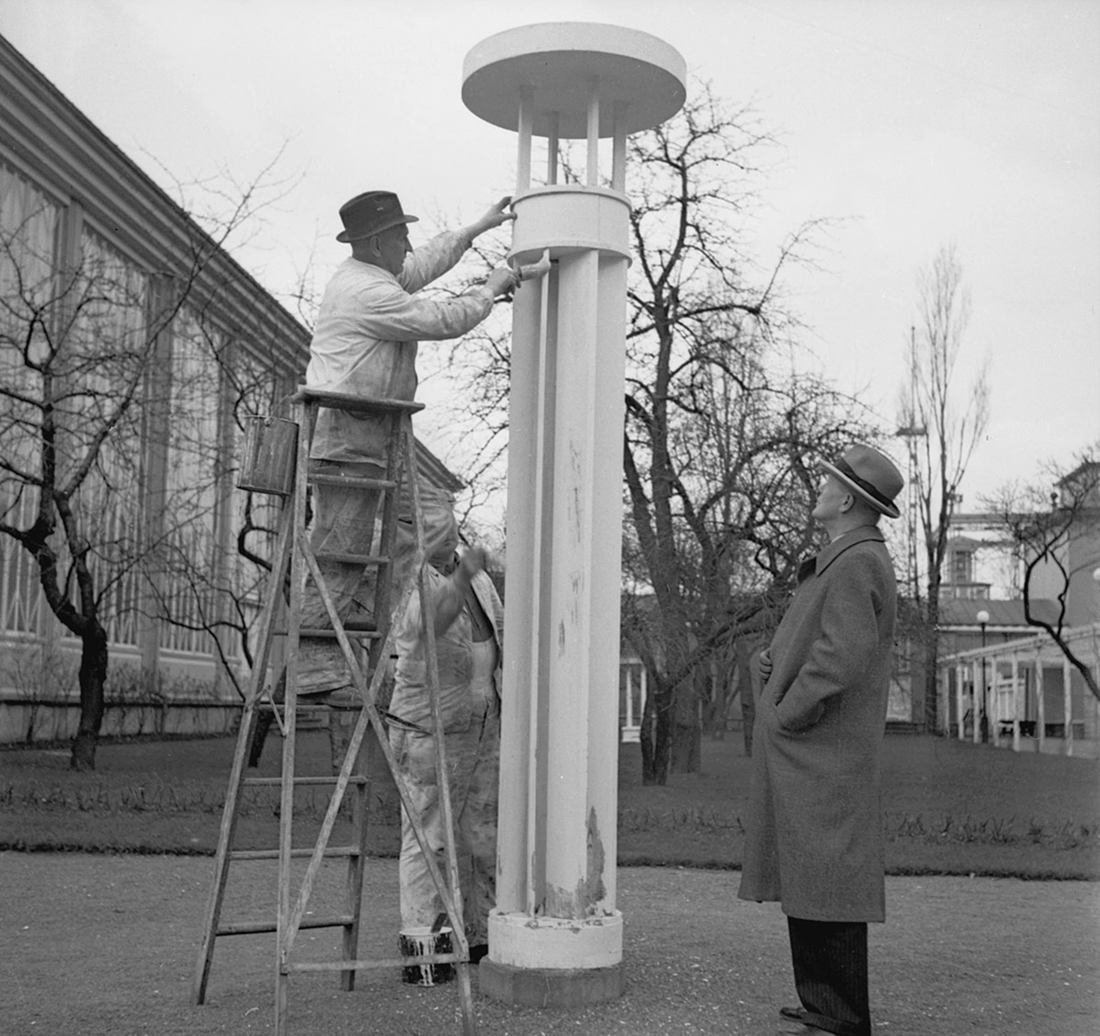 Målning 1945.