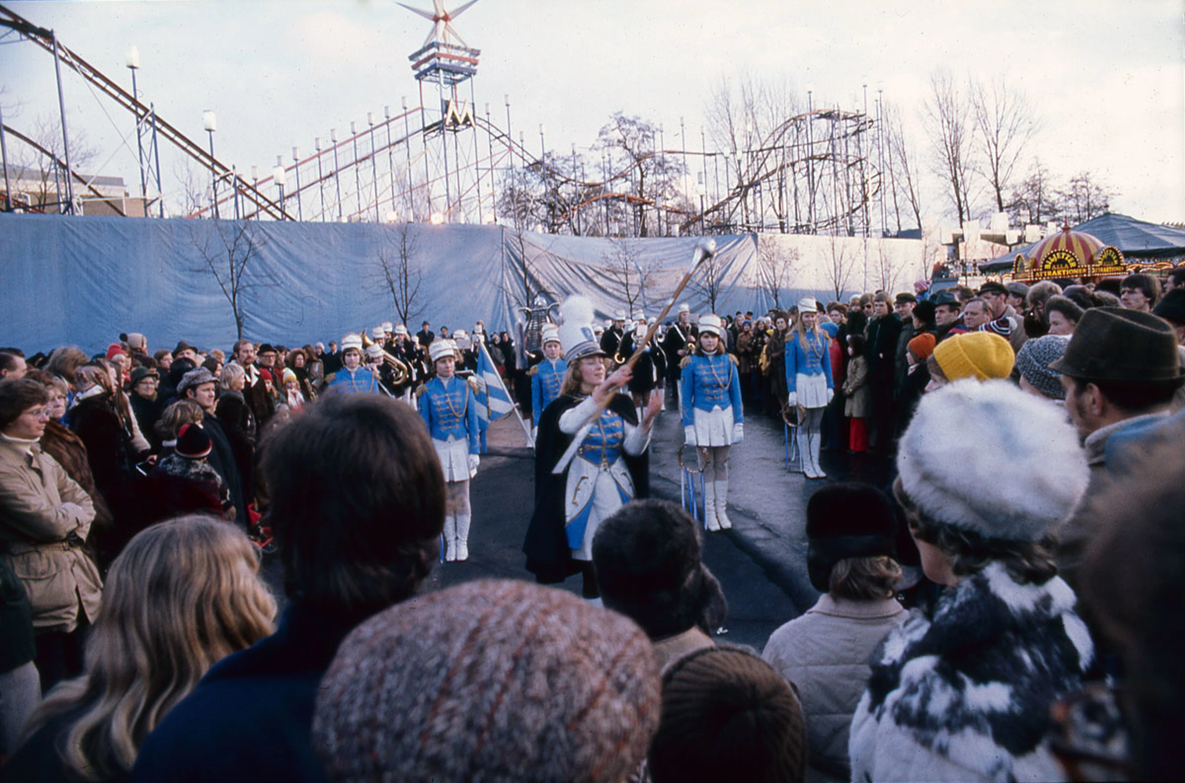 Lisebergs julmarknad 1975.