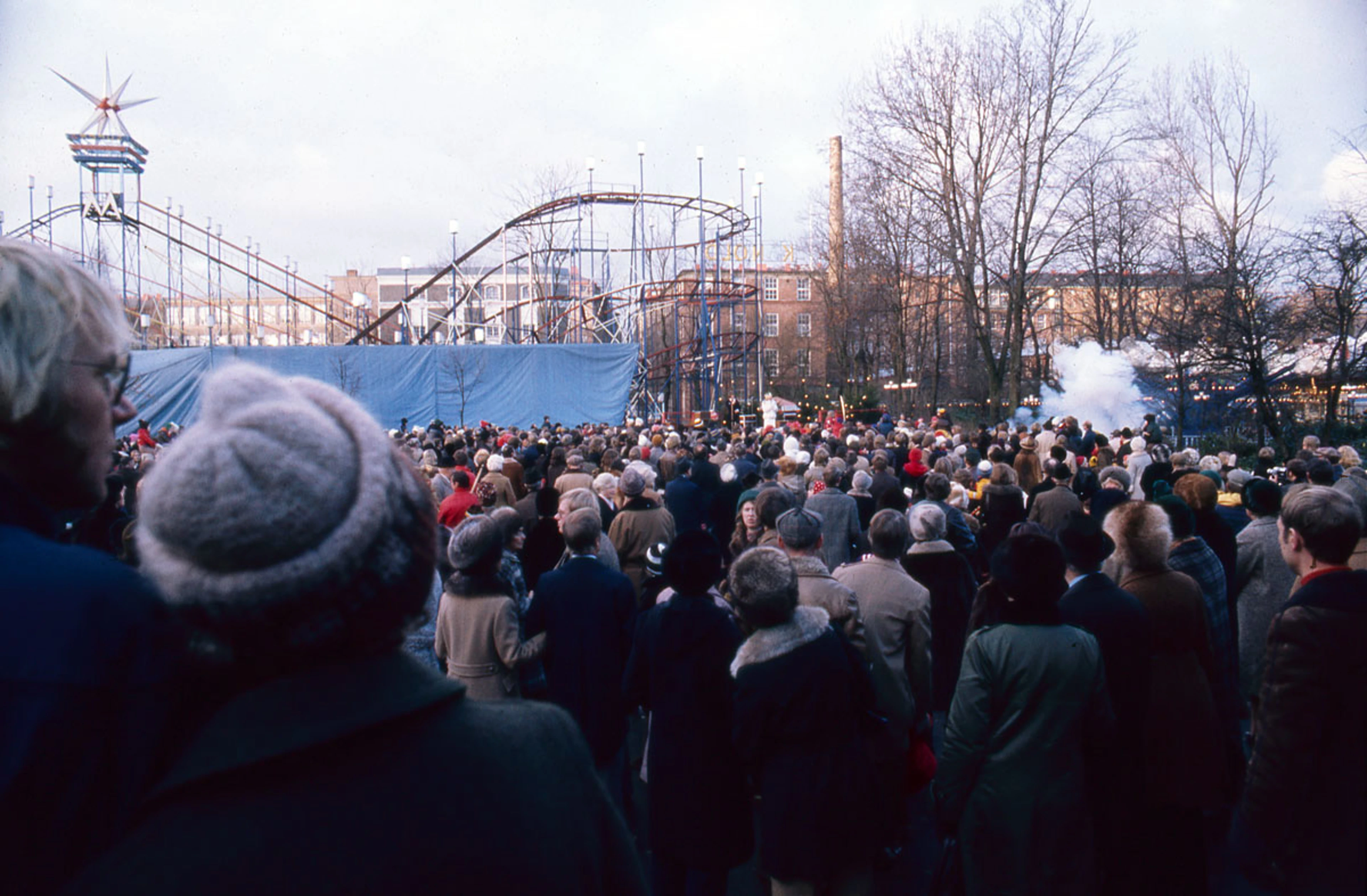 Lisebergs julmarknad 1975.