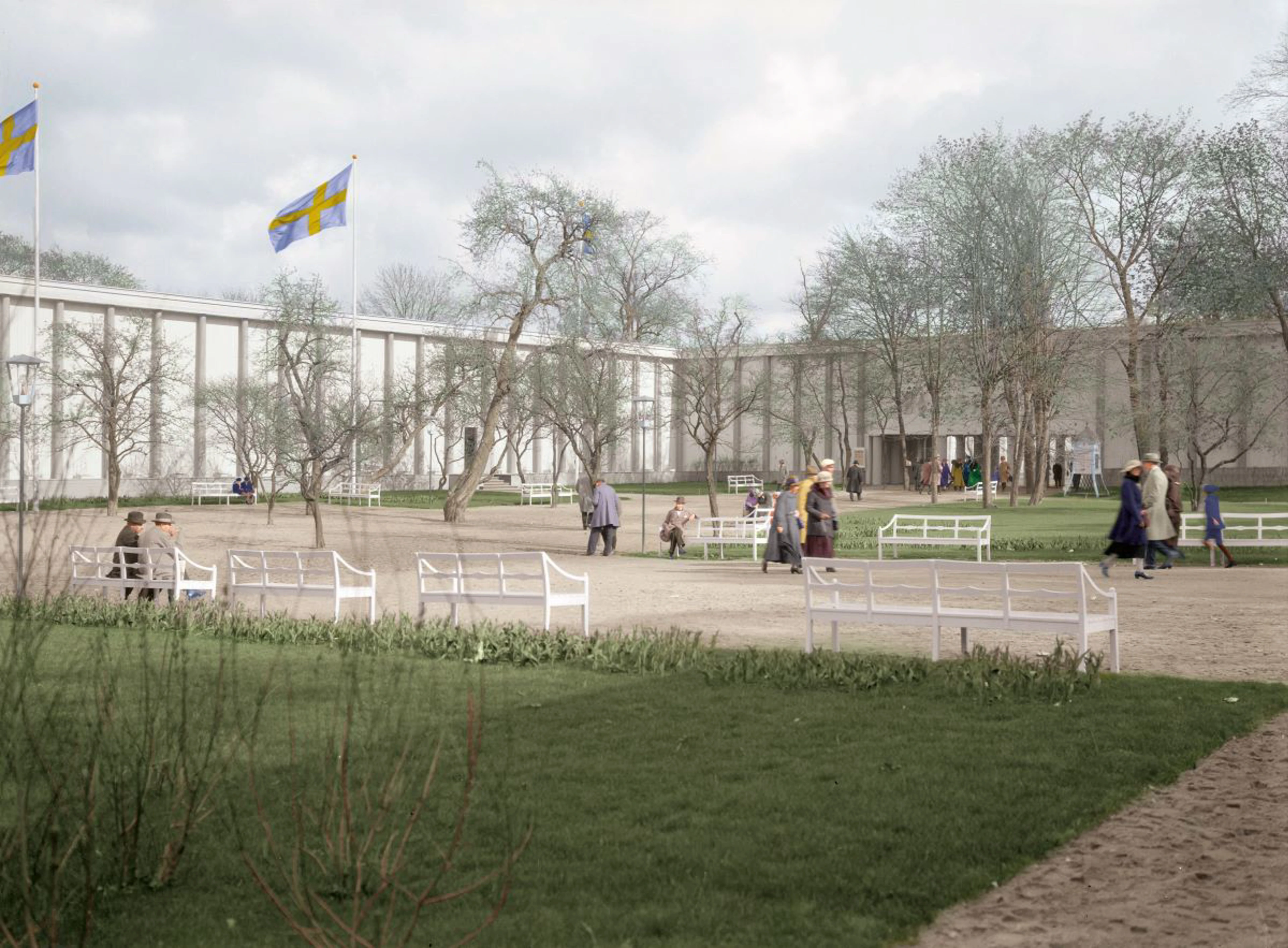 Entrén till Nöjesfältet 1923.